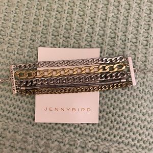 Jenny Bird Austin Cuff Bracelet New with Carry Bag